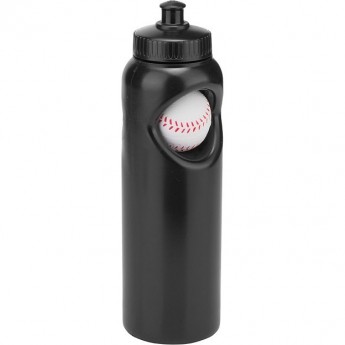 Фляга CB-1573 700 мл, "Бейсбольный мяч", чёрная Фляга CB-1573 700 мл, "Бейсбольный мяч", чёрная