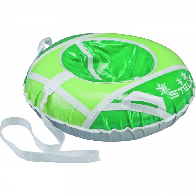 Санки надувные STELS D110см, зелено-салатовые 710006