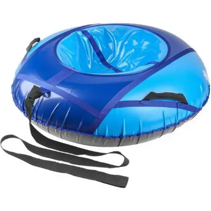Санки надувные (тюбинг) STELS 110 см тент с камерой, синий/голубой 2007000052280