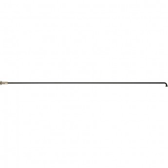 Спица с латунным ниппелем 259 мм, стальная черная