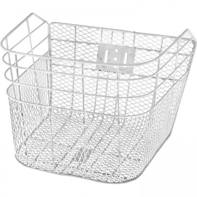 Велокорзина передняя STELS JL-027 белая 270045