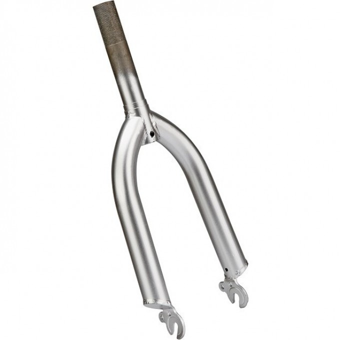 Вилка 14" шток 1" серебристая 110110